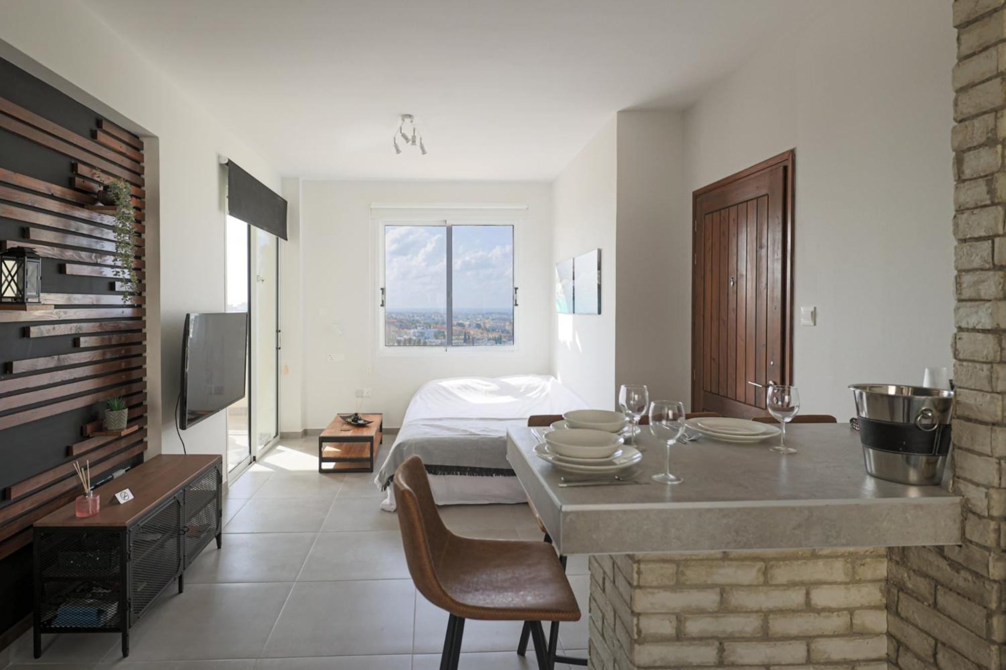 Eden Blue-Horizon 1B, Paphos, Sea View, Pool Apartment Konia Exterior photo