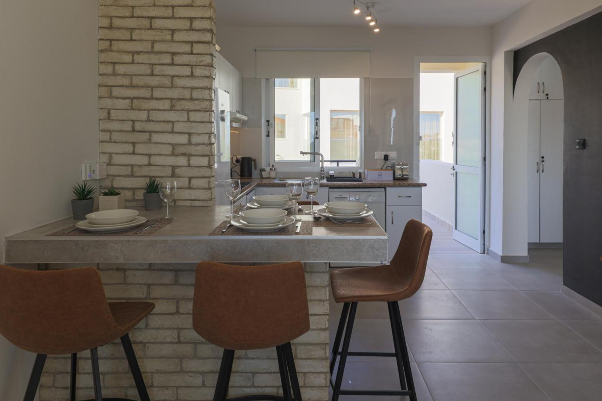 Eden Blue-Horizon 1B, Paphos, Sea View, Pool Apartment Konia Exterior photo