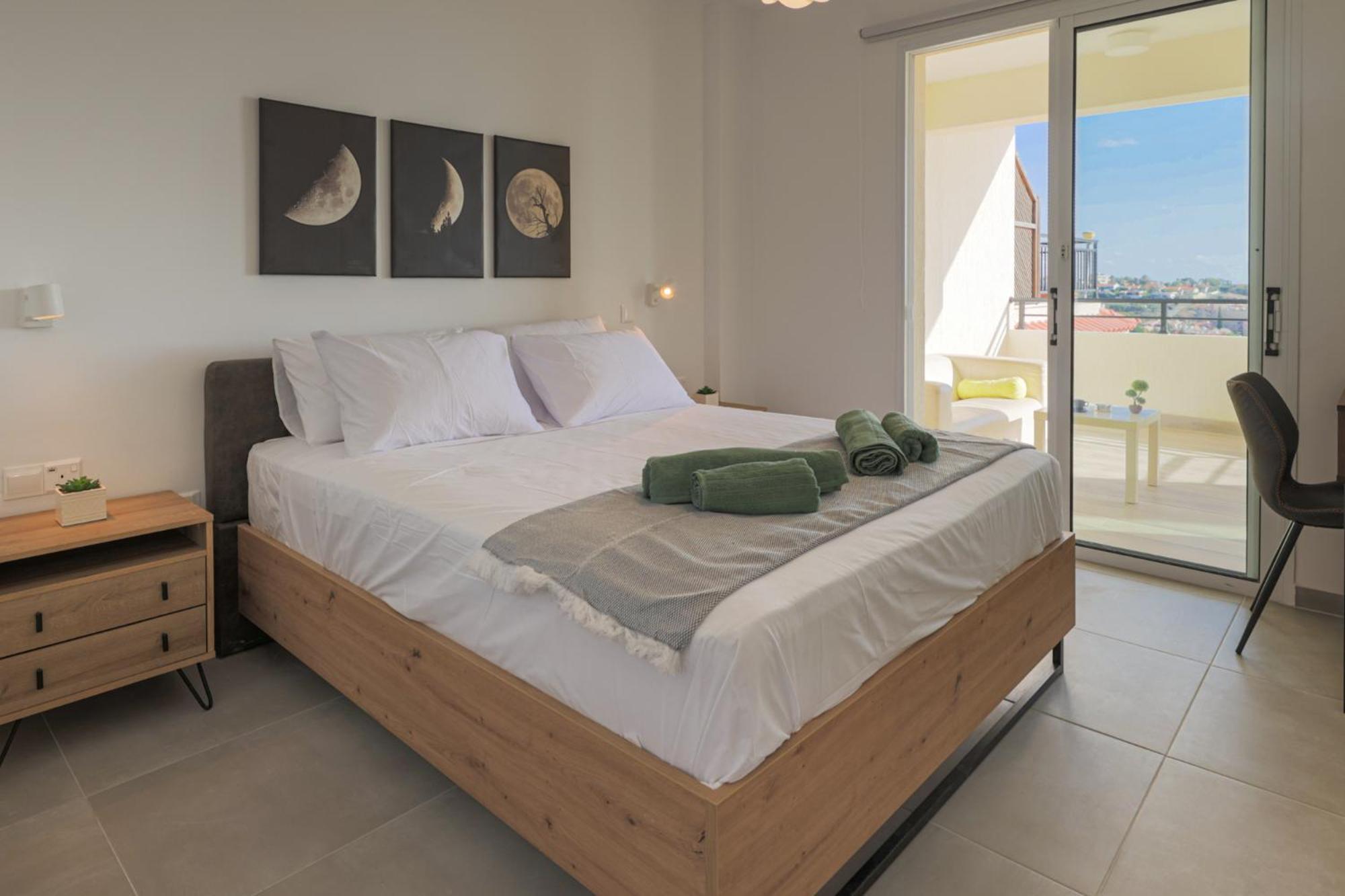 Eden Blue-Horizon 1B, Paphos, Sea View, Pool Apartment Konia Exterior photo