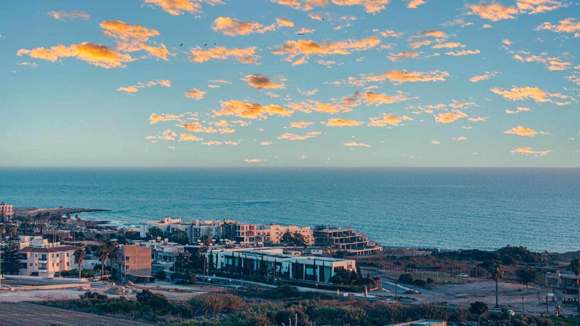Eden Blue-Horizon 1B, Paphos, Sea View, Pool Apartment Konia Exterior photo